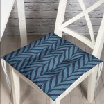 - Pofi-Ryl315-Gorsel - Realhomes Lacivert Mavi Ebru Sanatı Dijital Baskılı Modern Pofuduk Sandalye Minderi Realhomes