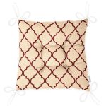 - Pofi-Ryl316-Gorsel-2 - Realhomes  Krem Zemin Kahve Ogea Motifli Pofuduk Sandalye Minderi Realhomes