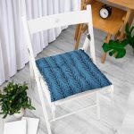 - Pofi-Ryl318-Gorsel-1 - Realhomes  Lacivert Mavi Ebru Sanatı Dijital Baskılı Modern Pofuduk Sandalye Minderi Realhomes