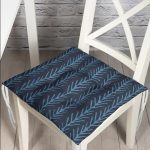 - Pofi-Ryl323-Gorsel - Realhomes Lacivert Mavi Ebru Sanatı Dijital Baskılı Modern Pofuduk Sandalye Minderi Realhomes