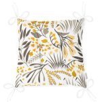 - Pofi-Ryl46-Gorsel-2 - Realhomes  Sarı Detaylı Çiçek Temalı Dijital Baskılı Modern Pofuduk Sandalye Minderi Realhomes