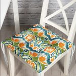 - Pofi-Ryl50-Gorsel - Realhomes  Yeşil Damask Tasarımlı Dijital Baskılı Pofuduk Sandalye Minderi Realhomes