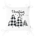 - Pofi-Ryl67-Gorsel-2 - Realhomes  Christmas Temalı Ekose Çam Ağacı Motifli Pofuduk Sandalye Minderi Realhomes