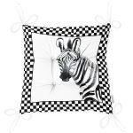 - Pofi-Ryl76-Gorsel-2 - Realhomes  Damalı Çerçeve Motifli Zebra Desenli Pofuduk Sandalye Minderi Realhomes