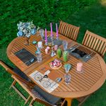 - Servis4lu-SetRyl11-Gorsel - Realhomes 4'lü Kiremit Renkli Bisikletli Adam Çizgili Tasarımlı Sunumluk - Sunum Altlığı - Amerikan Servis Seti Realhomes