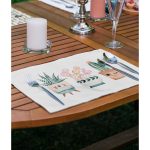 - Servis4lu-SetRyl36-Gorsel-1 - Realhomes 4'lü Minimal Kaktüsler Özel Tasarım Modern Sunumluk - Sunum Altlığı - Amerikan Servis Seti Realhomes