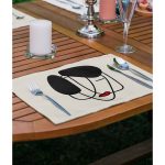 - Servis4lu-SetRyl38-Gorsel-1 - Realhomes 4'lü Onedraw Siliet Tasarımlı Dijital Baskılı Modern Sunumluk - Sunum Altlığı - Amerikan Servis Seti Realhomes