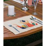 - Servis4lu-SetRyl41-Gorsel-1 - Realhomes 4'lü Tropik Yapraklar Kadın Tasarımlı Dijital Baskılı Modern Sunumluk - Sunum Altlığı - Amerikan Servis Seti Realhomes