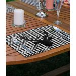 - Servis4lu-SetRyl42-Gorsel-1 - Realhomes  4'lü Kazayağı Temalı Geyik Tasarımlı Dijital Baskılı Dekoratif Sunumluk - Sunum Altlığı - Amerikan Servis Seti Realhomes