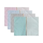 - Servis4lu-SetRyl6-Gorsel-2 - Realhomes 4'lü Renkli Ogea Tasarımlı Dijital Baskılı Modern Sunumluk - Sunum Altlığı - Amerikan Servis Seti Realhomes