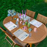 - Servis4lu-SetRyl7-Gorsel - Realhomes 4'lü Pembe Gri Ogea Motifli Dijital Baskılı Dekoratif Sunumluk - Sunum Altlığı - Amerikan Servis Seti Realhomes