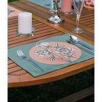 - Servis4lu-SetRyl8-Gorsel-1 - Realhomes 4'lü Pudra Yeşil Renkli Çiçek Detaylı Özel Tasarım Sunumluk - Sunum Altlığı - Amerikan Servis Seti Realhomes