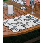 - Servis4lu-SetRyl98-Gorsel-1 - Realhomes  4'lü Siyah Beyaz Zebra Temalı Özel Tasarım Dijital Baskılı Modern Sunumluk - Sunum Altlığı - Amerikan Servis Seti Realhomes