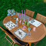 - Servis4lu-SetRyl98-Gorsel - Realhomes  4'lü Siyah Beyaz Zebra Temalı Özel Tasarım Dijital Baskılı Modern Sunumluk - Sunum Altlığı - Amerikan Servis Seti Realhomes