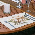 - RealHomes Özel Tasarım 6'lı Amerikan Servis Takımı - Realhomes 6'lı Sonbahar Temalı Kurumuş Yapraklar Özel Tasarımlı Sunum Altlığı - Amerikan Servis Seti Realhomes