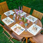 - RealHomes Özel Tasarım 6'lı Amerikan Servis Takımı - Realhomes 6'lı Sonbahar Temalı Kurumuş Yapraklar Özel Tasarımlı Sunum Altlığı - Amerikan Servis Seti Realhomes