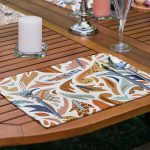 - RealHomes Özel Tasarım 6'lı Amerikan Servis Takımı - Realhomes 6'lı Renkli Etnik Motifli Dijital Baskılı Özel Tasarımlı Sunum Altlığı - Amerikan Servis Seti Realhomes