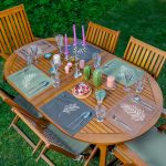 - RealHomes Özel Tasarım 6'lı Amerikan Servis Takımı - Realhomes  6'lı Renkli Zeminler Tropik Yaprak Figürlü Özel Tasarım Sunum Altlığı - Amerikan Servis Seti Realhomes