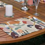 - RealHomes Özel Tasarım 6'lı Amerikan Servis Takımı - Realhomes  6'lı Onedraw Temalı Dijital Baskılı Dekoratif Sunum Altlığı - Amerikan Servis Seti Realhomes