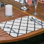 - RealHomes Özel Tasarım 6'lı Amerikan Servis Takımı - Realhomes 6'lı Siyah Beyaz Ogea Motifli Mermer Tasarımlı Sunum Altlığı - Amerikan Servis Seti Realhomes