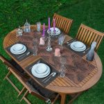 Kahve Zemin Siyah Tüy Tasarımlı 1 Adet Runner & 4 Adet Yeşil Renkli Amerikan Servis Realhomes