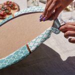 - RealHomes Dijital Baskılı Servis Altlığı - Supla - 6'lı - Realhomes  6'lı Renkli Ogea Motifli Gold Detaylı Dijital Baskılı Yuvarlak Servis Altlığı & Supla Realhomes