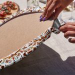 - RealHomes Dijital Baskılı Servis Altlığı - Supla - 6'lı - Realhomes 6'lı Renkli Etnik Motifli Dijital Baskılı Özel Tasarımlı Yuvarlak Servis Altlığı & Supla Realhomes