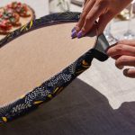 - RealHomes Dijital Baskılı Servis Altlığı - Supla - 6'lı - Realhomes 6'lı Renkli Zeminler Tropik Çiçekler Dijital Baskılı Yuvarlak Servis Altlığı & Supla Realhomes