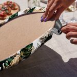 - RealHomes Dijital Baskılı Servis Altlığı - Supla - 6'lı - Realhomes  6'lı Yeşil Tropik Yaprak Özel Tasarımlı Dijital Baskılı Yuvarlak Servis Altlığı & Supla Realhomes