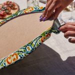 - RealHomes Dijital Baskılı Servis Altlığı - Supla - 6'lı - Realhomes  6'lı Turuncu Yeşil Renkli Suluboya Tasarımlı Dekoratif Yuvarlak Servis Altlığı & Supla Realhomes