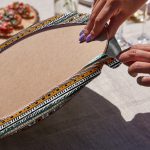 - RealHomes Dijital Baskılı Servis Altlığı - Supla - 6'lı - Realhomes  6'lı Etnik İskandinav Motifli Fil Tasarımlı Modern Yuvarlak Servis Altlığı & Supla Realhomes