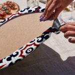 - RealHomes Dijital Baskılı Servis Altlığı - Supla - 6'lı - Realhomes  6'lı Lacivert Renkli Sanatsal Motifli Dijital Baskılı Yuvarlak Servis Altlığı & Supla Realhomes