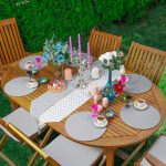 - RealHomes Özel Tasarım 6'lı Supla & Avangarde Runner Seti - Realhomes  Realhomes Gri & Beyaz Ogea Desenli Püsküllü Runner & 6'lı Gri Düz Renk Supla - Servis Altlığı Realhomes