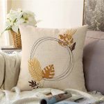 - 6779-1 - Realhomes Realhomes Özel Tasarım Dijital Baskılı Raşel Kadife Yastık Kırlent Kılıfı Realhomes