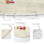 - RealHomes Dijital Baskılı Kaymaz Tabanlı Comfort Çocuk Odası Yuvarlak Halı - Realhomes  Baykuş Temalı Çocuk & Genç Odası Makinede Yıkanabilir Kaymaz Tabanlı Yuvarlak Çocuk Halısı Realhomes