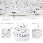 - RealHomes Dijital Baskılı Kaymaz Tabanlı Comfort Çocuk Odası Yuvarlak Halı - Realhomes Renkli Oval Çizgi Tasarımlı Çocuk & Genç Odası Makinede Yıkanabilir Kaymaz Tabanlı Yuvarlak Çocuk Halısı Realhomes