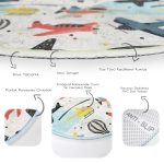 - RealHomes Dijital Baskılı Kaymaz Tabanlı Comfort Çocuk Odası Yuvarlak Halı - Realhomes  Renkli Helikopterler Tasarımlı Çocuk & Genç Odası Makinede Yıkanabilir Kaymaz Tabanlı Yuvarlak Çocuk Halısı Realhomes