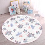 - RealHomes Dijital Baskılı Kaymaz Tabanlı Comfort Çocuk Odası Yuvarlak Halı - Realhomes  Sevimli Kirpik Motifli Çocuk & Genç Odası Makinede Yıkanabilir Kaymaz Tabanlı Yuvarlak Çocuk Halısı Realhomes