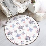 - RealHomes Dijital Baskılı Kaymaz Tabanlı Comfort Çocuk Odası Yuvarlak Halı - Realhomes  Sevimli Kirpik Motifli Çocuk & Genç Odası Makinede Yıkanabilir Kaymaz Tabanlı Yuvarlak Çocuk Halısı Realhomes