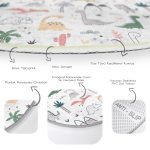 - RealHomes Dijital Baskılı Kaymaz Tabanlı Comfort Çocuk Odası Yuvarlak Halı - Realhomes  Bebek Desenli Sevimli Dinozorlar Çocuk & Genç Odası Makinede Yıkanabilir Kaymaz Tabanlı Yuvarlak Çocuk Halısı Realhomes