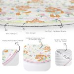 - RealHomes Dijital Baskılı Kaymaz Tabanlı Comfort Çocuk Odası Yuvarlak Halı - Realhomes  Dans Eden Kedi Desenli Çocuk & Genç Odası Makinede Yıkanabilir Kaymaz Tabanlı Yuvarlak Çocuk Halısı Realhomes