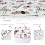 - RealHomes Dijital Baskılı Kaymaz Tabanlı Comfort Çocuk Odası Yuvarlak Halı - Realhomes Sevimli Orman Hayvanları Motifli Çocuk & Genç Odası Makinede Yıkanabilir Kaymaz Tabanlı Yuvarlak Çocuk Halısı Realhomes