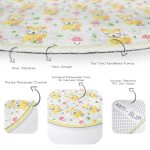 - RealHomes Dijital Baskılı Kaymaz Tabanlı Comfort Çocuk Odası Yuvarlak Halı - Realhomes Uyuyan Köpek Desenli Çocuk & Genç Odası Makinede Yıkanabilir Kaymaz Tabanlı Yuvarlak Çocuk Halısı Realhomes