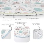 - RealHomes Dijital Baskılı Kaymaz Tabanlı Comfort Çocuk Odası Yuvarlak Halı - Realhomes  Uzay Temalı Çocuk & Genç Odası Makinede Yıkanabilir Kaymaz Tabanlı Yuvarlak Çocuk Halısı Realhomes