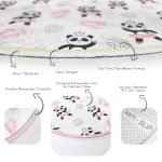 - RealHomes Dijital Baskılı Kaymaz Tabanlı Comfort Çocuk Odası Yuvarlak Halı - Realhomes  Pembe Balerin Panda Desenli Çocuk & Genç Odası Makinede Yıkanabilir Kaymaz Tabanlı Yuvarlak Çocuk Halısı Realhomes