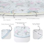 - RealHomes Dijital Baskılı Kaymaz Tabanlı Comfort Çocuk Odası Yuvarlak Halı - Realhomes  Pembe Koyunlar Ve Gökkuşağı Desenli Çocuk & Genç Odası Makinede Yıkanabilir Kaymaz Tabanlı Yuvarlak Çocuk Halısı Realhomes