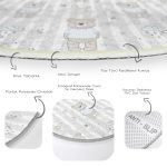 - RealHomes Dijital Baskılı Kaymaz Tabanlı Comfort Çocuk Odası Yuvarlak Halı - Realhomes  Sevimli Ayıcık Motifli Çocuk & Genç Odası Makinede Yıkanabilir Kaymaz Tabanlı Yuvarlak Çocuk Halısı Realhomes