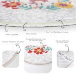 - RealHomes Dijital Baskılı Kaymaz Tabanlı Comfort Çocuk Odası Yuvarlak Halı - Realhomes Baykuş Resimli Çocuk & Genç Odası Makinede Yıkanabilir Kaymaz Tabanlı Yuvarlak Çocuk Halısı Realhomes