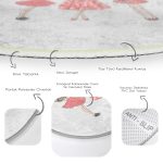 - RealHomes Dijital Baskılı Kaymaz Tabanlı Comfort Çocuk Odası Yuvarlak Halı - Realhomes  Best Friends Çocuk & Genç Odası Makinede Yıkanabilir Kaymaz Tabanlı Yuvarlak Çocuk Halısı Realhomes