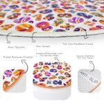 - RealHomes Dijital Baskılı Kaymaz Tabanlı Comfort Çocuk Odası Yuvarlak Halı - Realhomes  Özel Tasarım 3D Harfler Çocuk & Genç Odası Makinede Yıkanabilir Kaymaz Tabanlı Yuvarlak Çocuk Halısı Realhomes